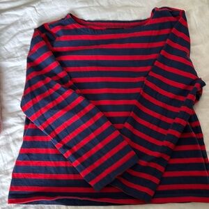 J. Crew Classic Fit Striped Long Sleeve Shirt